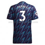 Camisetas De Futbol Arsenal Kieran Tierney 3 Tercera equipación 2021-22..